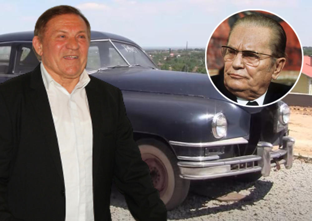 Miloš Bojanić, Josip Broz Tito, automobil
