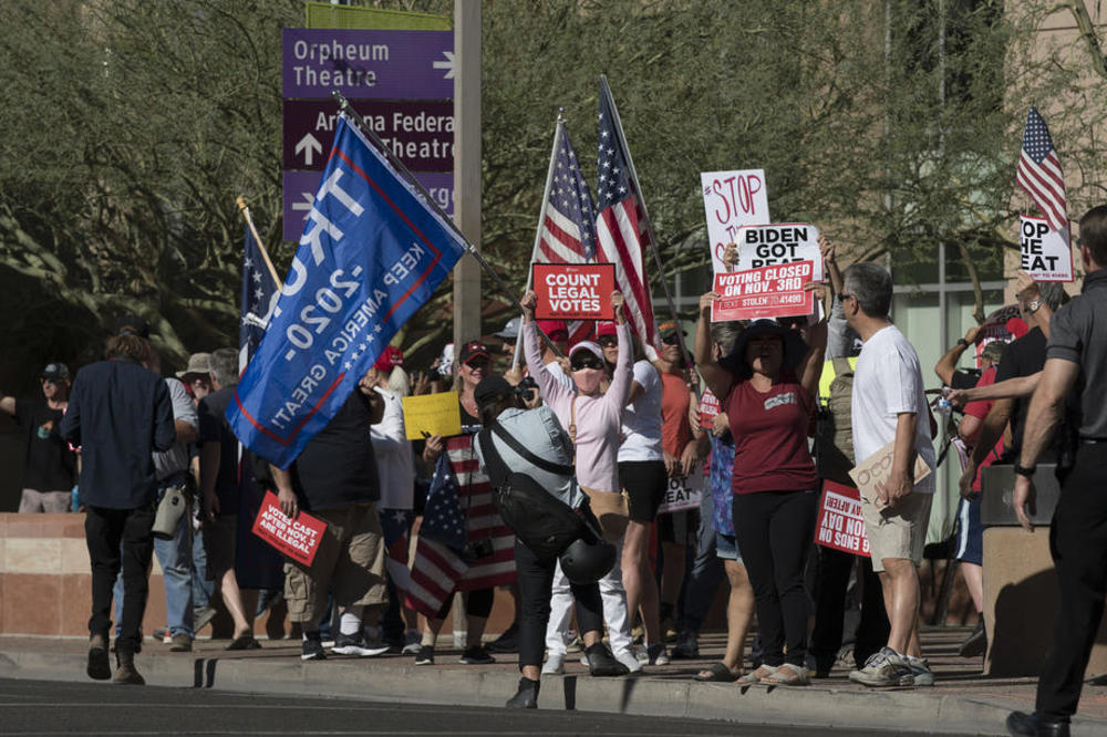 OVE SLIKE NIKO NE ŽELI DA VIDI: Protesti širom Amerike, sukobi pristalica Donalda Trampa i Džoa Bajdena! (FOTO)