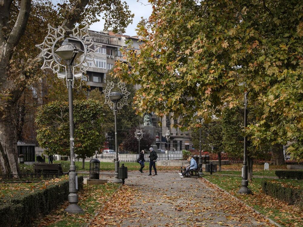 Jesen, Beograd, novogodišnja rasveta