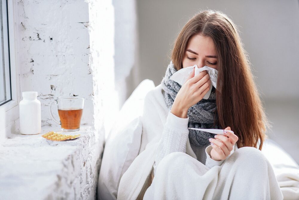 bolest, prehlada, grip, virus