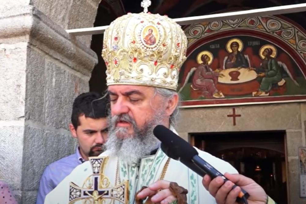 SASLUŠAN VLADIKA KIRILO U PODGORICI: Dao izjavu zbog služenja liturgije na Mitrovdan