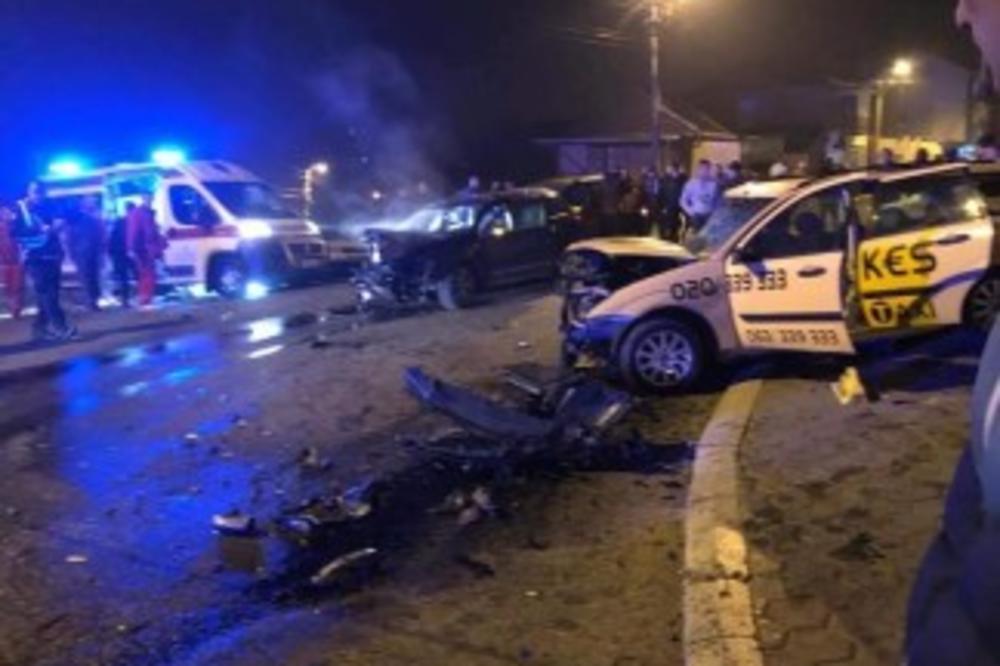 TEŽAK UDES U NOVOM PAZARU: Dve osobe povređene u sudaru taksija i pasata