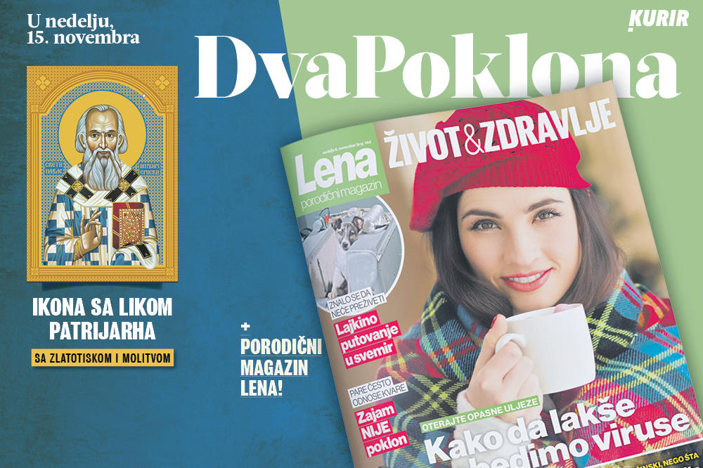 OBELEŽAVAMO GODIŠNJICU SMRTI PATRIJARHA SRPSKOG PAVLA: U nedelju, 15. novembra poklanjamo ikonu s likom patrijarha i magazin Lena