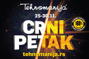 Crni petak u Tehnomaniji traje nikad duže – 6 dana fenomenalnih popusta!