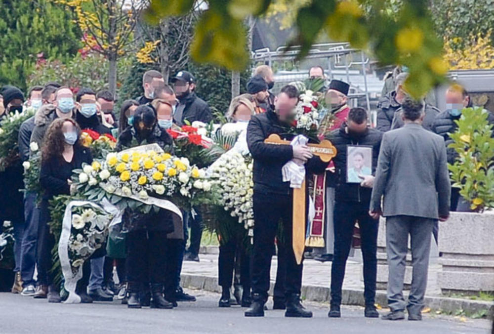 Bojan Mirković, sahrana