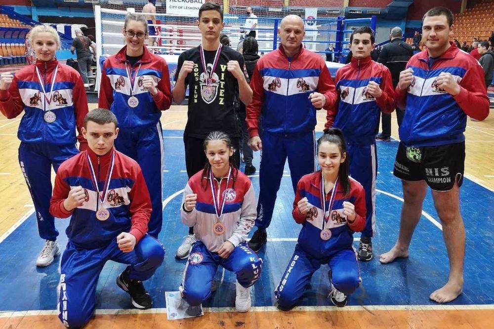 DOMINACIJA NIŠLIJA U K1: Kik boks prvenstvo Srbije održano u Leskovcu