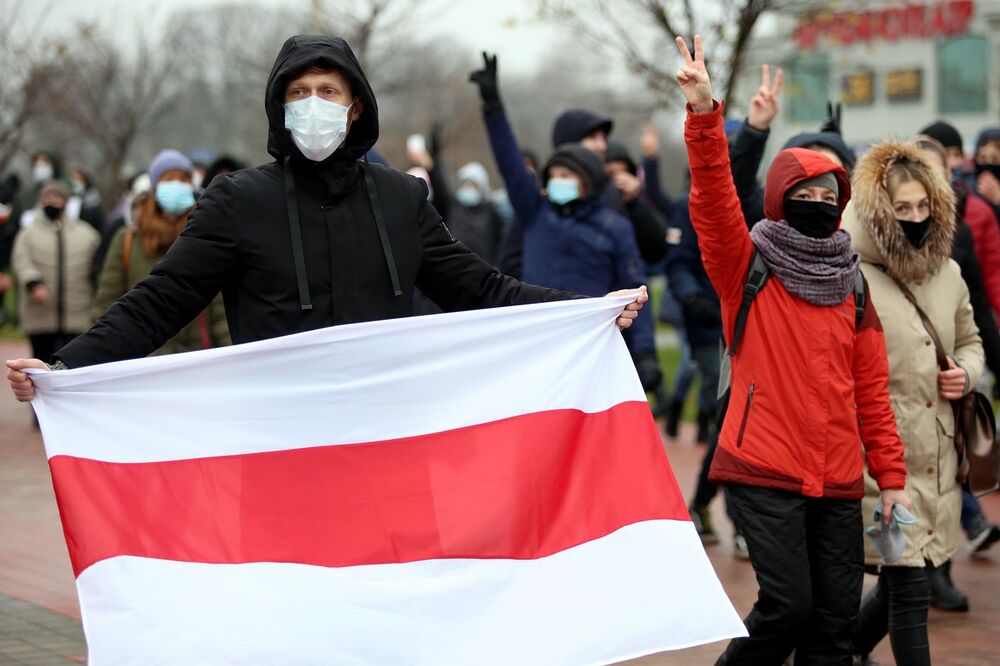 Minsk, Belorusija, protest