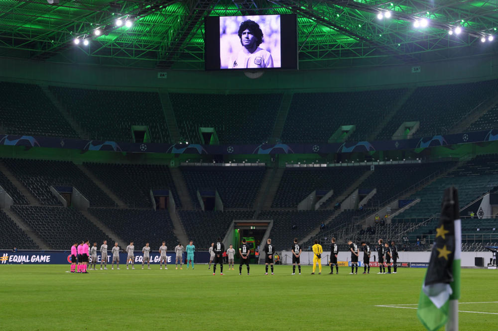 EKSPRESNA REAKCIJA UEFA: Sve utakmice počinju minutom ćutanja za Maradonu