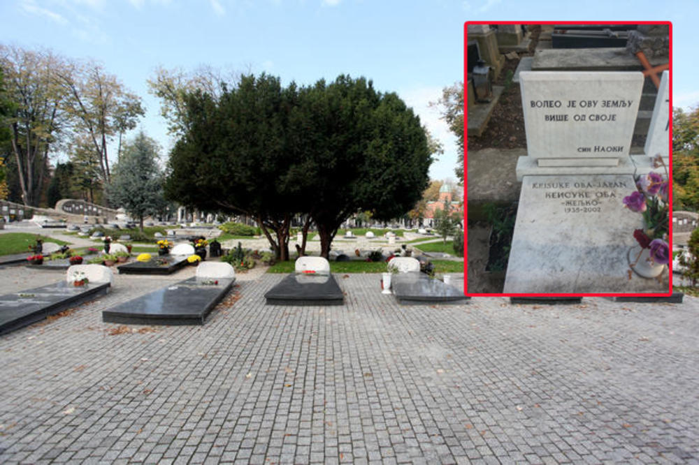 VOLEO SRBIJU VIŠE OD SVOG JAPANA Diplomata na samrti tražio od sina da ga sahrani u Beogradu, a na grobu mu piše DIRLJIVA PORUKA