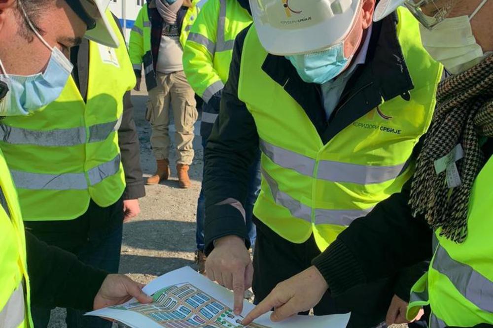 Direktor Koridora Srbije Aleksandar Antić obišao radove na izgradnji Moravskog koridora