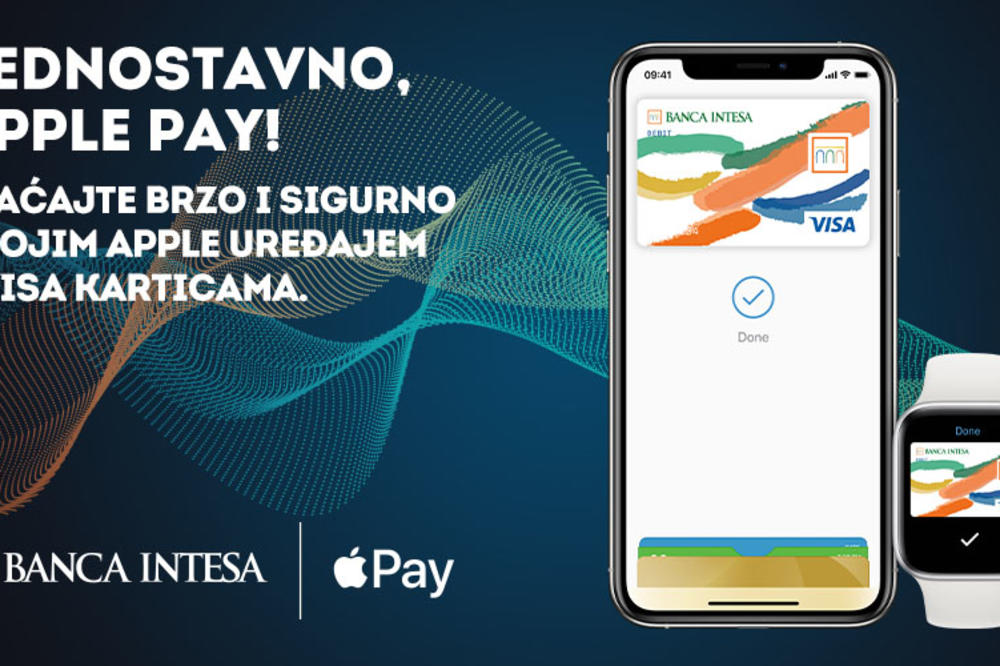 Banca Intesa omogućila Apple Pay svojim korisnicima Visa kartica