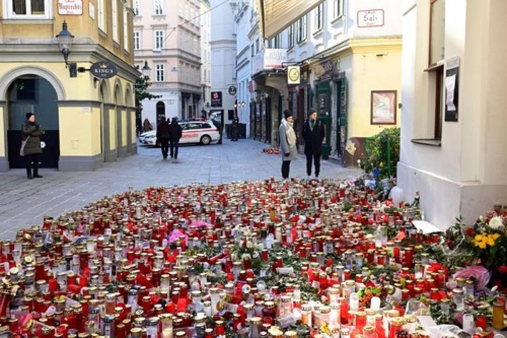 SKANDAL U BEČU! OSKRNAVLJENO MESTO TERORISTIČKOG NAPADA: Vandali uništili sećanje na žrtve Kujtima Fejzulaja
