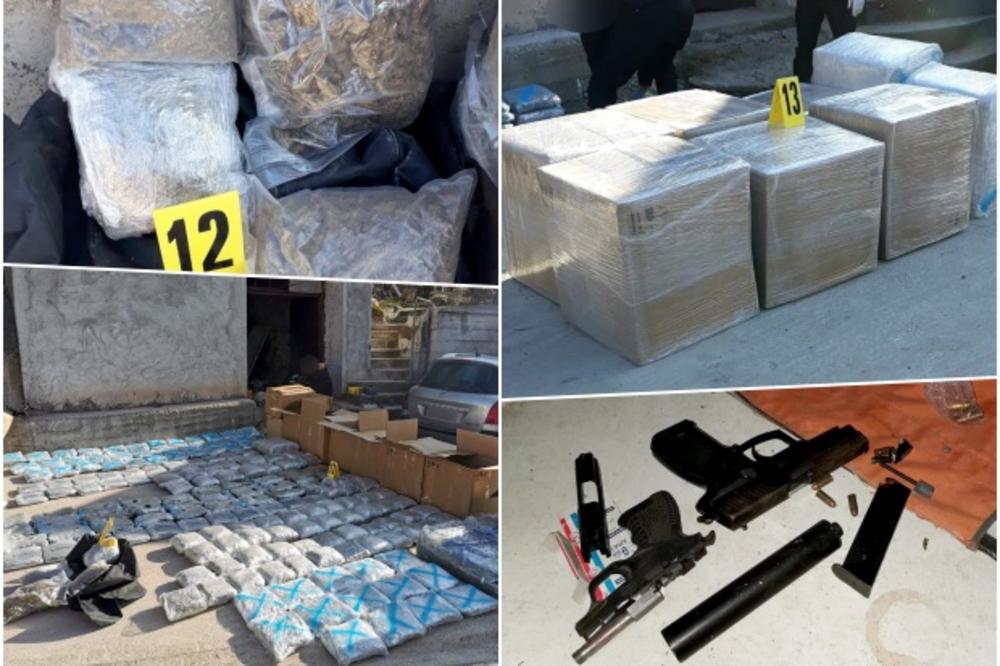 POLICIJSKA AKCIJA U NIŠU: Uhapšen diler (72), zaplenjeno 220 kilograma marihuane i oružje! Oglasio se i ministar Vulin FOTO