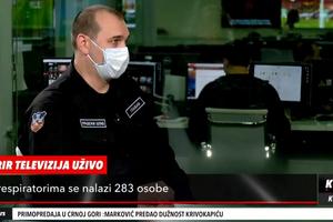 DARKO GLAVAŠ GOST KURIR TELEVIZIJE: Sekretar za vanredne situacije o epidemiološkoj situaciji u Beogradu