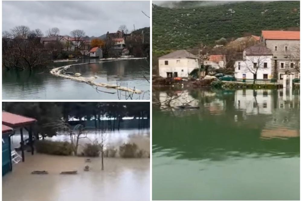 POTOP U ISTRI: Meštani spasavaju šta se spasti može, voda narasla pola metra za manje od 12 sati (VIDEO)