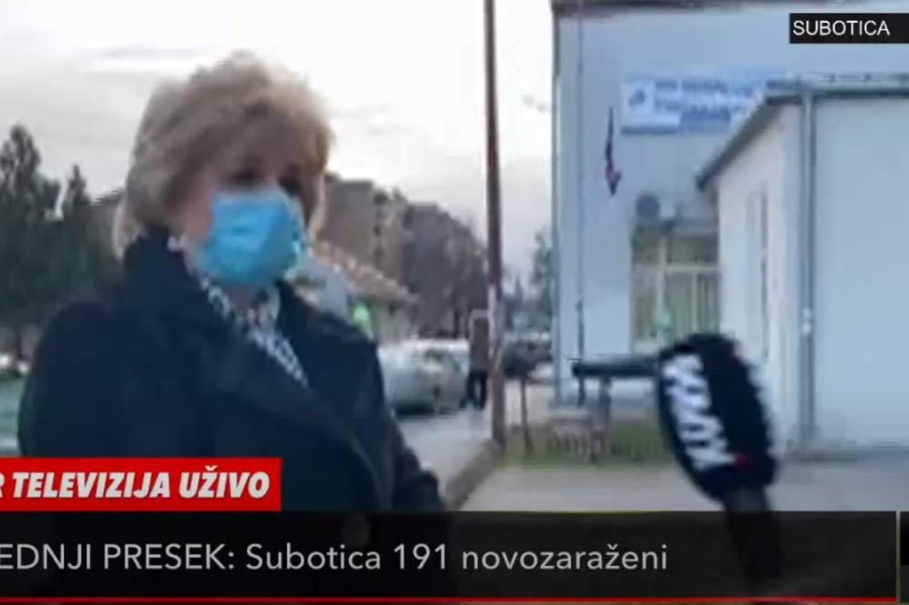 KURIR TELEVIZIJA U DOMU ZDRAVLJA U SUBOTICI: Direktorka dr Ivanka Beoković o epidemiološkoj situaciji