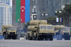 VOJNA PARADA U AZERBEJDŽANU Maršira 3.000 vojnika, Erdogan došao u Baku! Alijev poručio: Karabah je naša drevna istorijska zemlja!