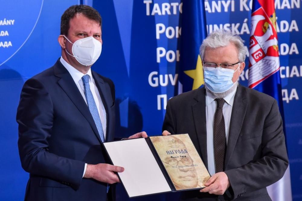 Predsednik Mirović uručio najviša pokrajinska priznanja