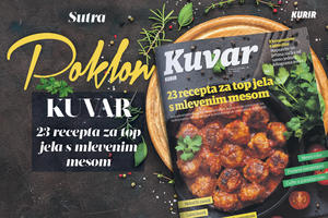 KURIR SUTRA POKLANJA KUVAR - 23 RECEPTA ZA TOP JELA S MLEVENIM MESOM