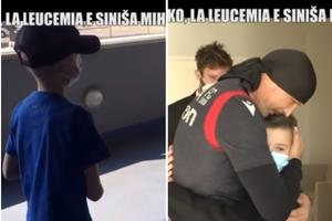 SCENA OD KOJE SE SRCE STEŽE: Mali Mirko i Siniša prošle godine bolovali od leukemije, pobedili opaku bolest i upoznali se! (VIDEO)