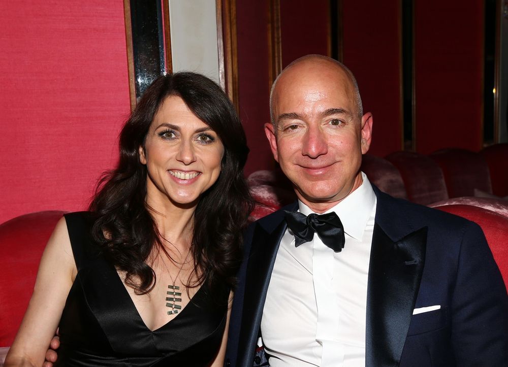 Džef Bezos sa bivšom suprugom, Mekenzi Skot