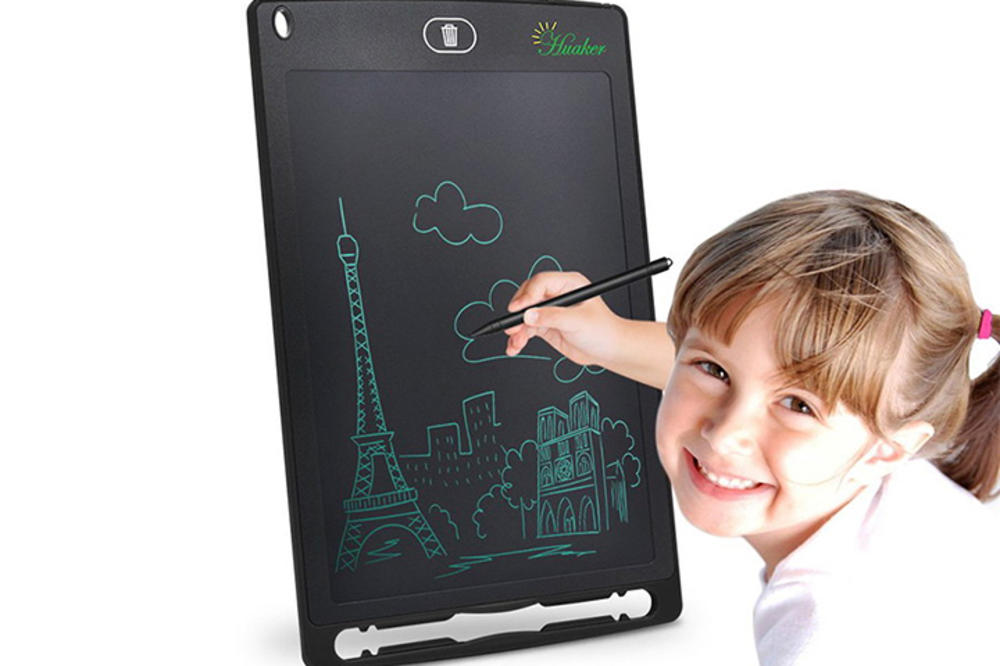 MAŠTOVITO I KORISNO: LCD piši - briši tabla za ekološki osvešćenu decu i dobru zabavu!