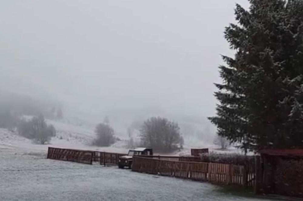 ZABELELA SE HRVATSKA: Sneg prekrio OVE delove zemlje, a u Gorskom kotaru napadao do 30 centimetara! Vejaće u narednim satima VIDEO
