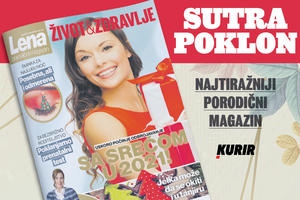 SUTRA POKLON U KURIRU! NOVI BROJ MAGAZINA LENA: Sa srećom u 2021!