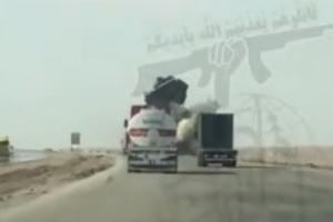 NAPAD NA AMERIČKU VOJSKU U IRAKU! Snažna ekspolozija presekla konvoj koji prevozi naftu (VIDEO)