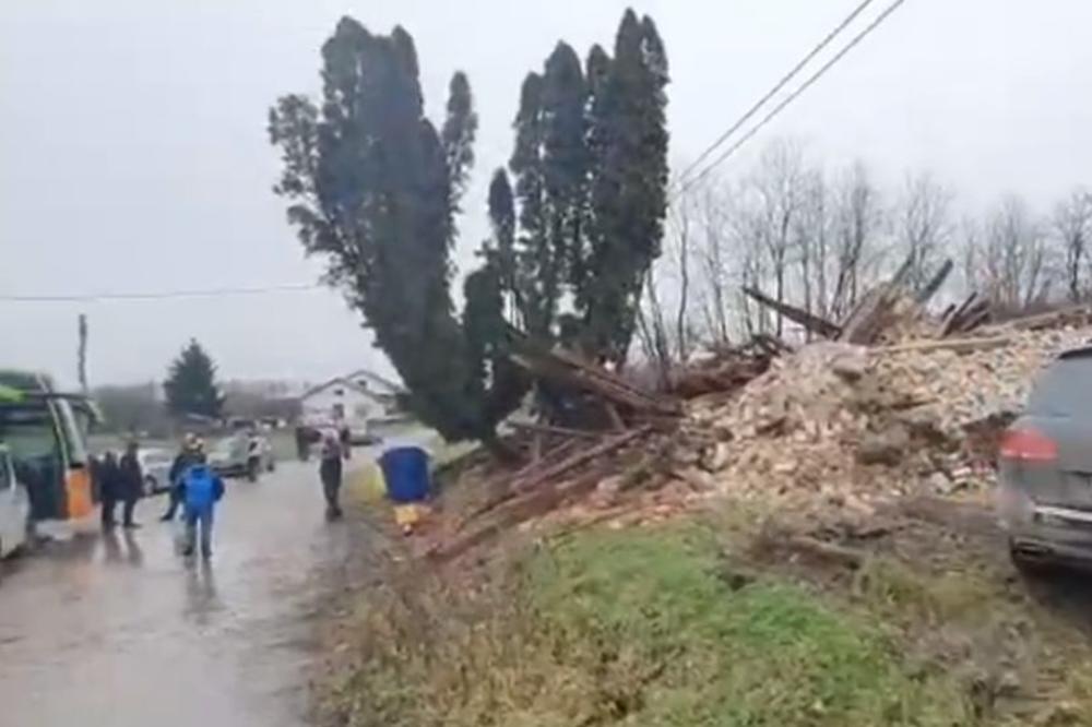 POTRESNI PRIZORI IZ HRVATSKE: Majske Poljane teško pogođene zemljotresom! Mnoge kuće su srušene, bageri našli tela oca i sina