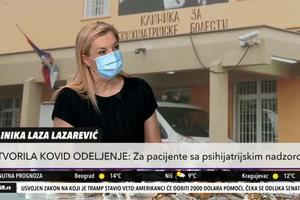 DIREKTORKA KLINIKE "DR LAZA LAZAREVIĆ": Mentalno zdravlje nacije ugroženije posle pandemije kovida 19 (KURIR TELEVIZIJA)
