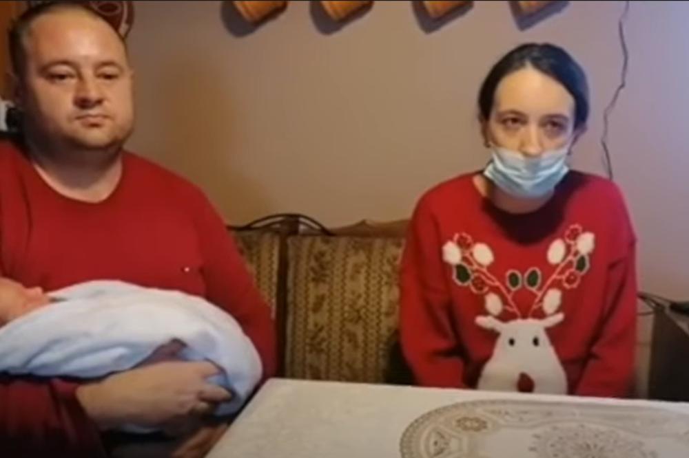 DRAGANA SE PORODILA USRED STRAŠNOG ZEMLJOTRESA! Mali Dorijan došao na svet u prizemlju bolnice u Sisku (VIDEO)