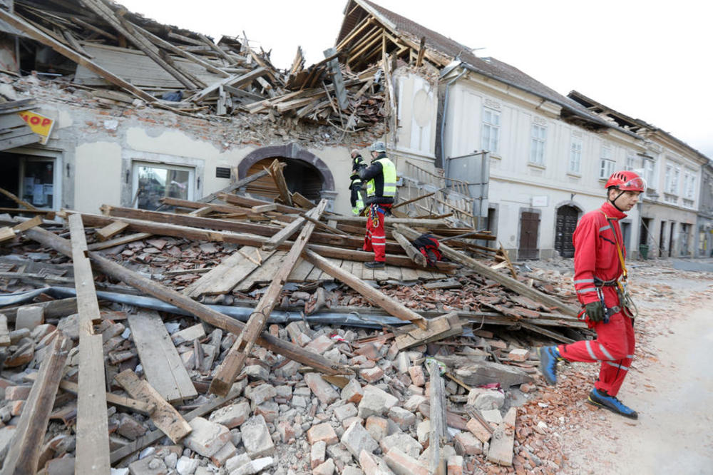 PODRHTAVANJE TLA U HRVATSKOJ NE PRESTAJE: Područje Petrinje i Siska pogodila jutros dva slabija zemljotresa