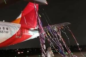TRAGEDIJA ZBOG VATROMETA ZA DLAKU IZBEGNUTA: Avion se sudario sa balonom punim pirotehnike, prinudno sleteo u Kolumbiji! (VIDEO)