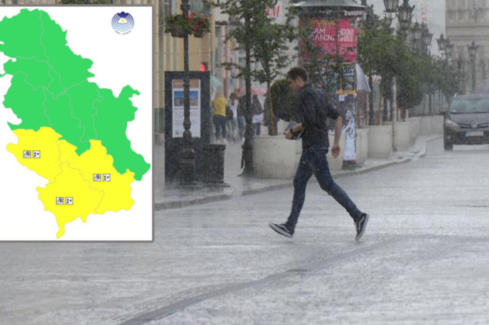 RHMZ UPOZORAVA: Stiže nam ledena kiša i sneg, u ovim delovima Srbije na snazi i meteo alarm