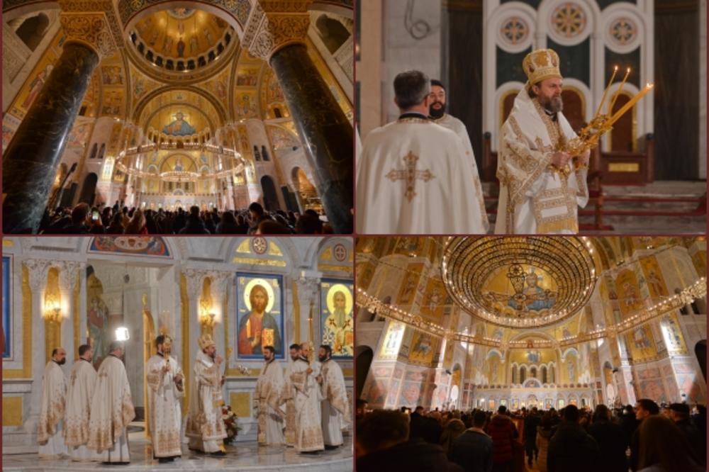 UŽIVO BOŽIĆ U SRBIJI: Božićna liturgija u Hramu Svetog Save, jutros pre svitanja zvonila sva zvona da objave dolazak Božića