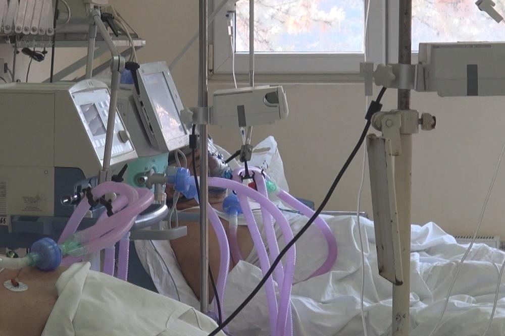 KORONA U ČAČKU NE JENJAVA: Preminula 3 pacijenta, u bolnici 108 obolelih, 2 na respiratorima