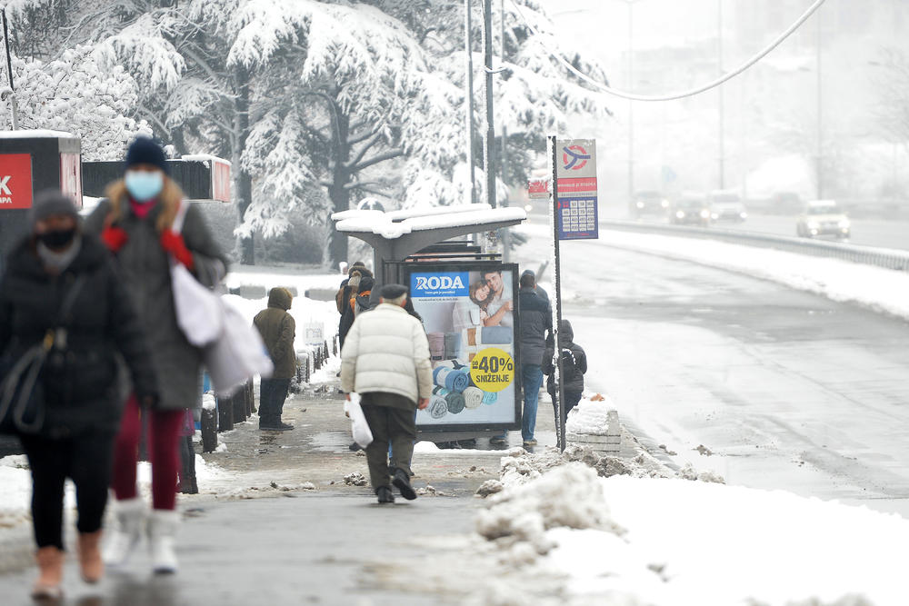 Beogradu, zima, sneg, sneg u Beogradu