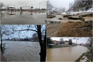 POTOP NA JUGU SRBIJE: Vanredna situacija u nekoliko opština, izlivaju se reke, intervenišu i spasilačke ekipe (FOTO, VIDEO)