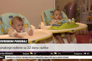 DA LI STE ZNALI DA JE OVO MOGUĆE? Helena i Dunja su bliznakinje, a rođene sa tri nedelje razmaka (KURIR TELEVIZIJA)