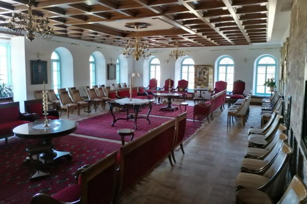 IGOR MIROVIĆ: Završena obnova sale Sinodika manastira Hilandara