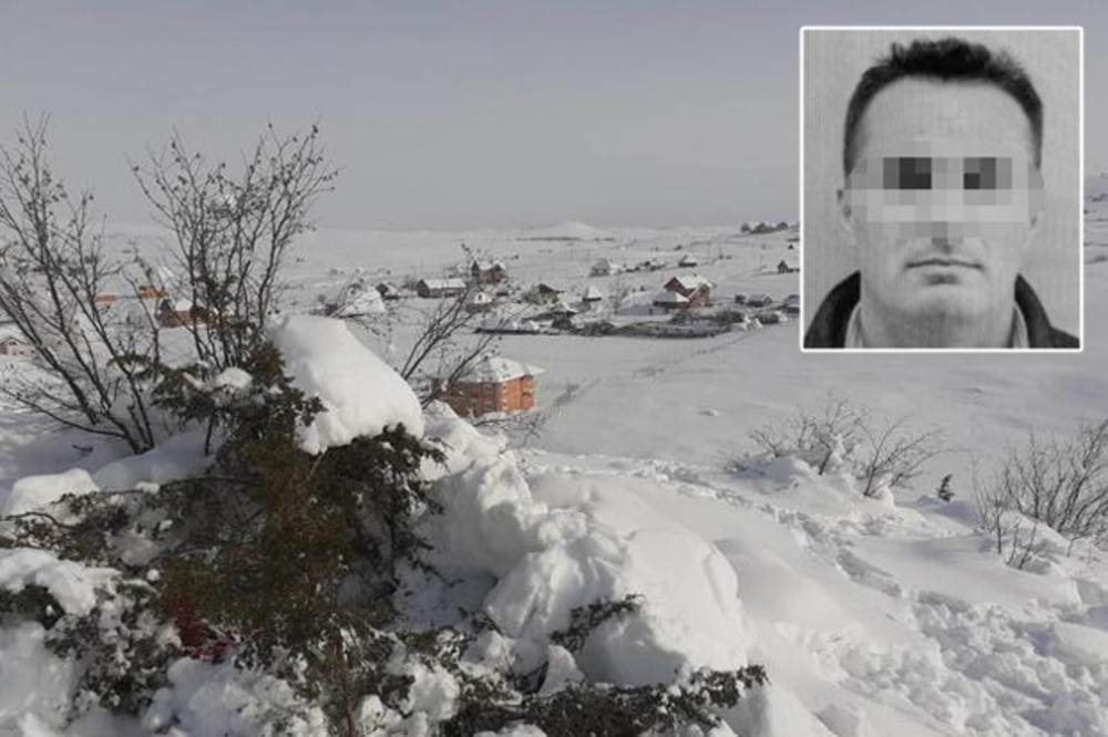 OVDE SE ENEDIN SKRIVAO OD POLICIJE NAKON MASAKRA: Skoro pet sati se krio u snegu i šiblju, pa presudio sebi FOTO