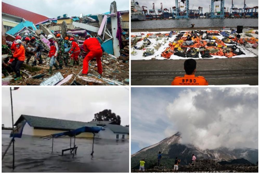 NESREĆA BAŠ UDARILA NA INDONEZIJU: Nakon stradanja u poplavama, zemljotresu i padu aviona proradio i vulkan! (VIDEO)