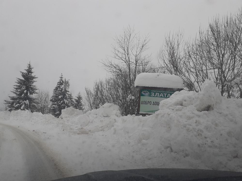 sneg, Zlatar