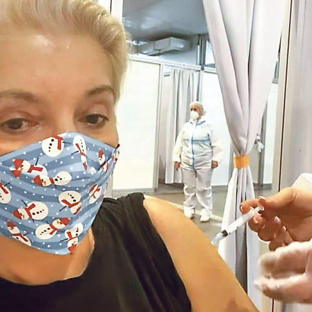vakcinacija, Mirjana Karanović