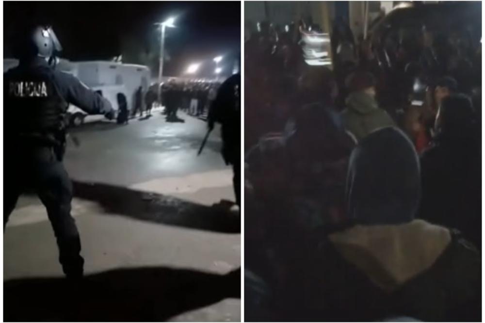 OTKRIVENI DETALJI SUKOBA U BLAŽUJU: Migrant uvredio proroka Muhameda, krenuo haos! Pogledajte snimke sukoba sa policijom (VIDEO)