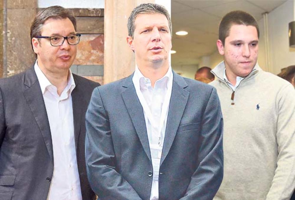 Prisluškivani godinu i po Aleksandar, Danilo  i Andrej Vučić