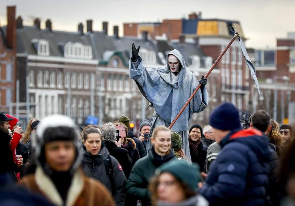 protest, Holandija, Amsterdam