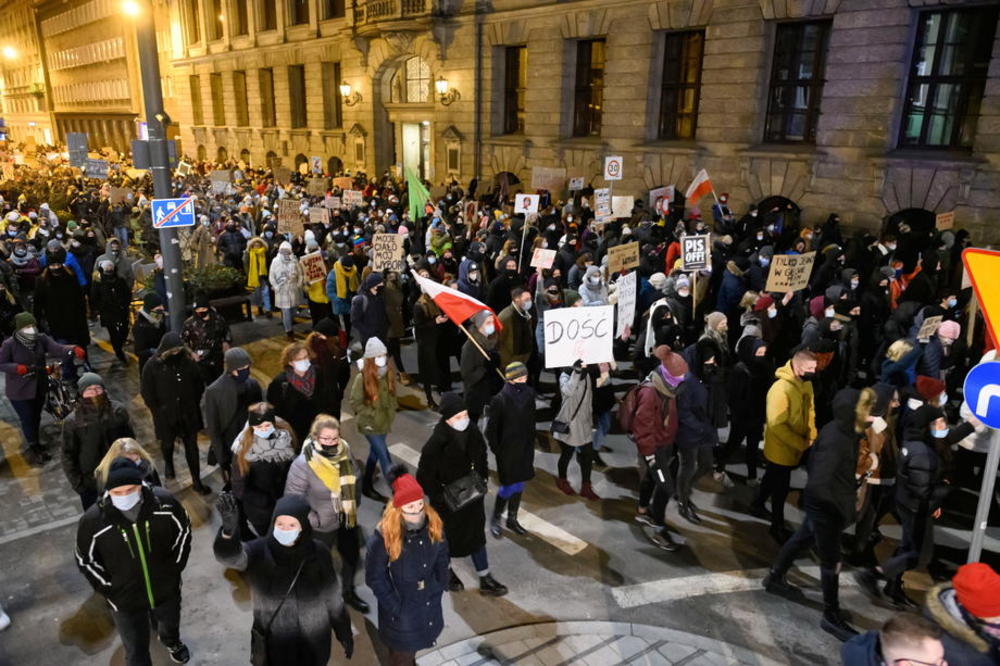 Poljska, protest