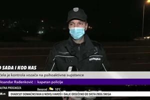 POLICIJA KONTROLIŠE DA LI VOZAČI KORISTE NARKOTIKE! Kapetan Radenković do detalja opisao proceduru provere! (KURIR TELEVIZIJA)
